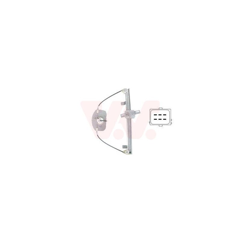 Mechanizmus zdvíhania okna - 3750268 - predné pravé