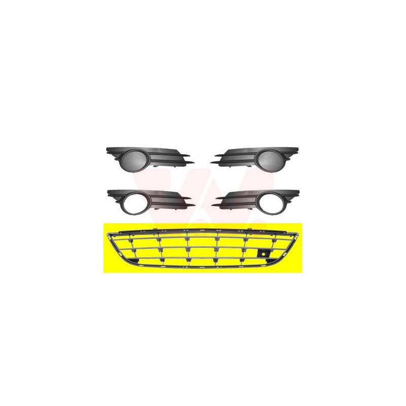 Vetracia mriežka v nárazníku - 3750590 - predne