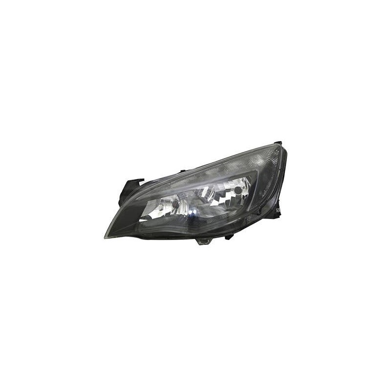 Predné svetlo H7+H7+LED denní svícení (el. ovládané + motorček ) čierne strana Lava - 3753963 - 197342