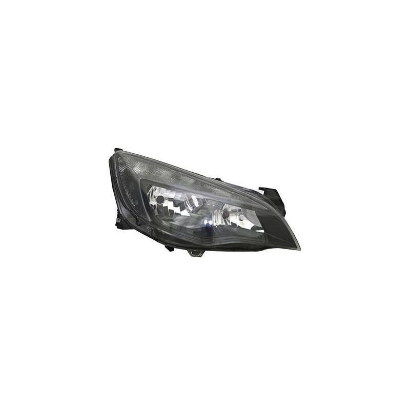 Predné svetlo H7+H7+LED denní svícení (el. ovládané + motorček ) čierne strana Prava - 3753964 - 197343