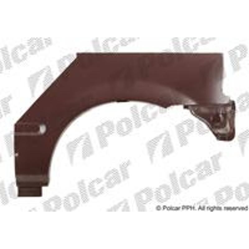 Lem zadného blatníka - 381084-3 - pravý