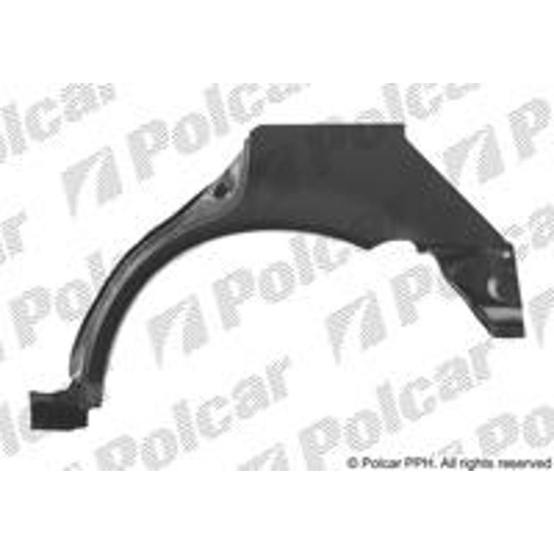 Lem zadného blatníka - 381084-4 - pravý