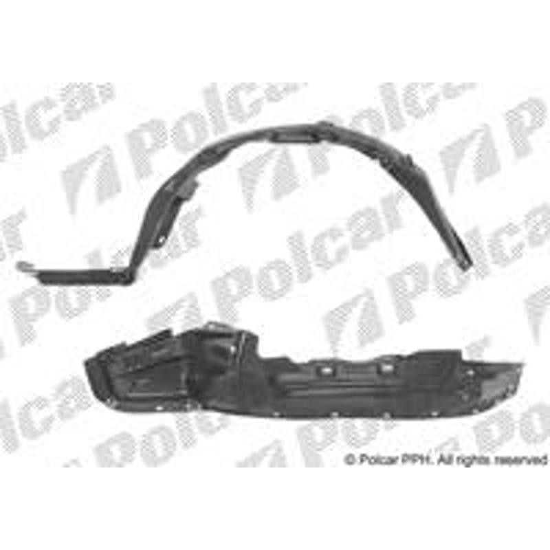 Podblatník (plast) - 3824FP1T - pravý