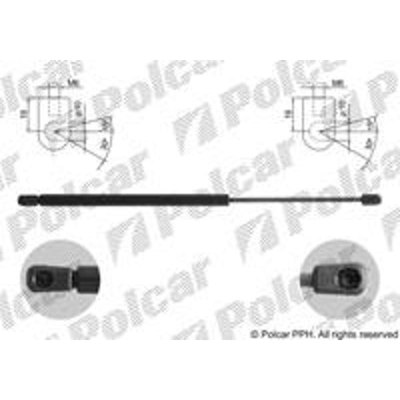 Plynová pružina - 3825AB1D - zadok