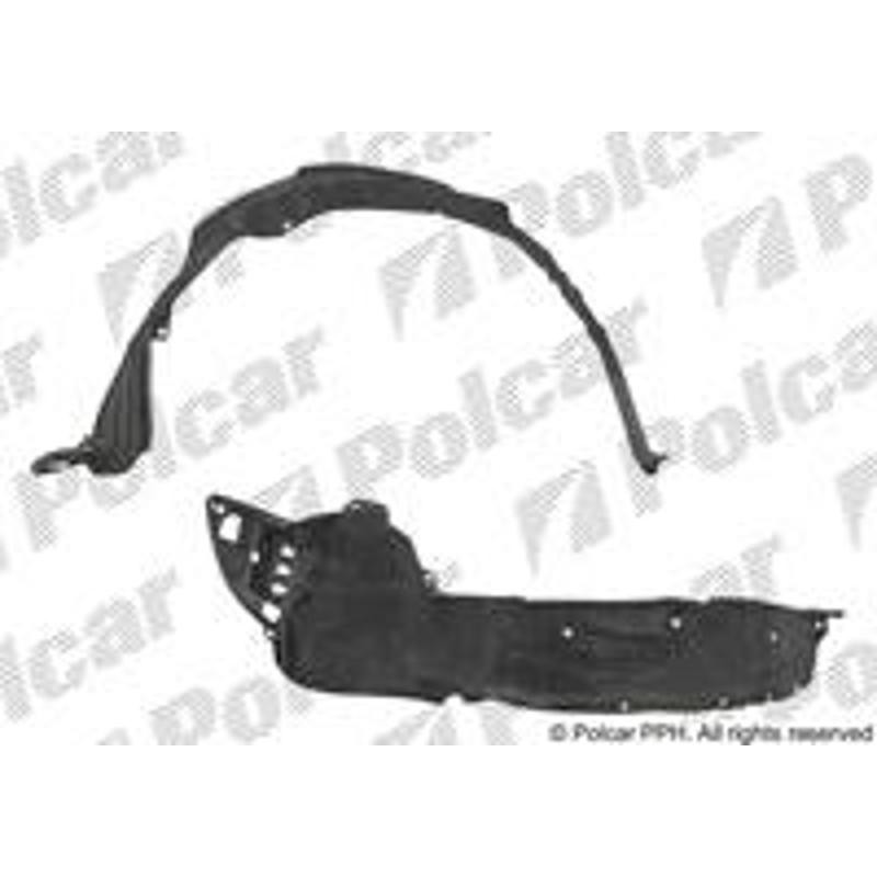 Podblatník (plast) - 3826FP1T - pravý