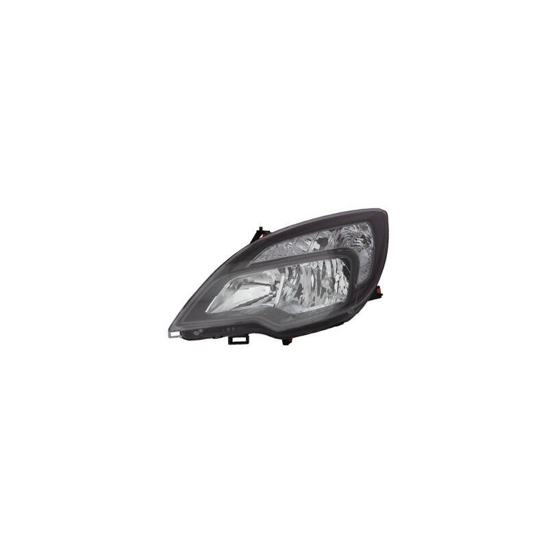 Predné svetlo H7+H1 (el. ovládané + motorek) čierne L - 3860963--164870