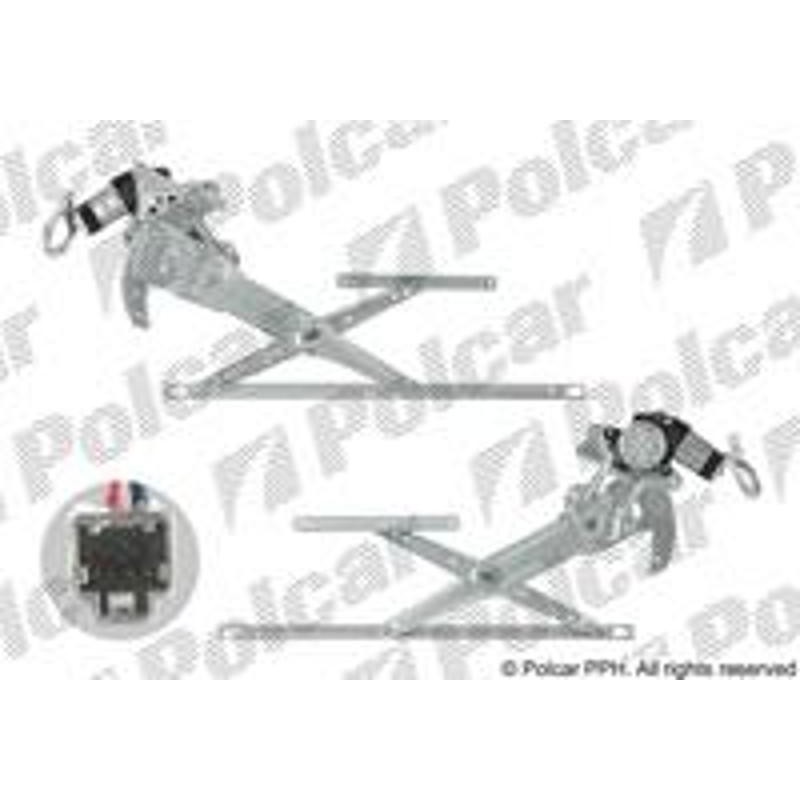 Ektrický mechanizmus okna dverí - 3875PSE2 - predok