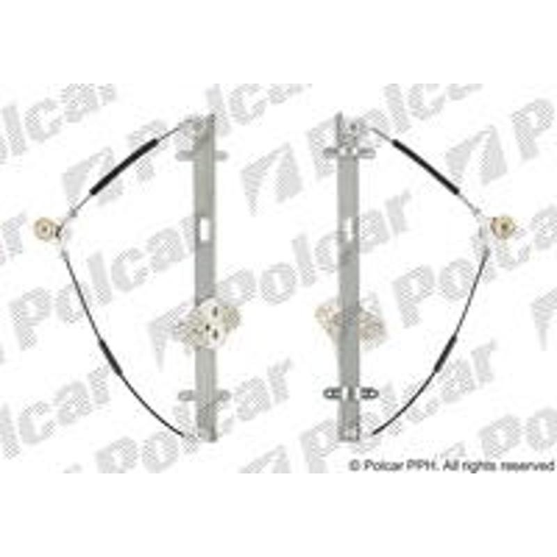 Mechanizmus stahovania okna el. bez motora - 3876PSG1 - predok