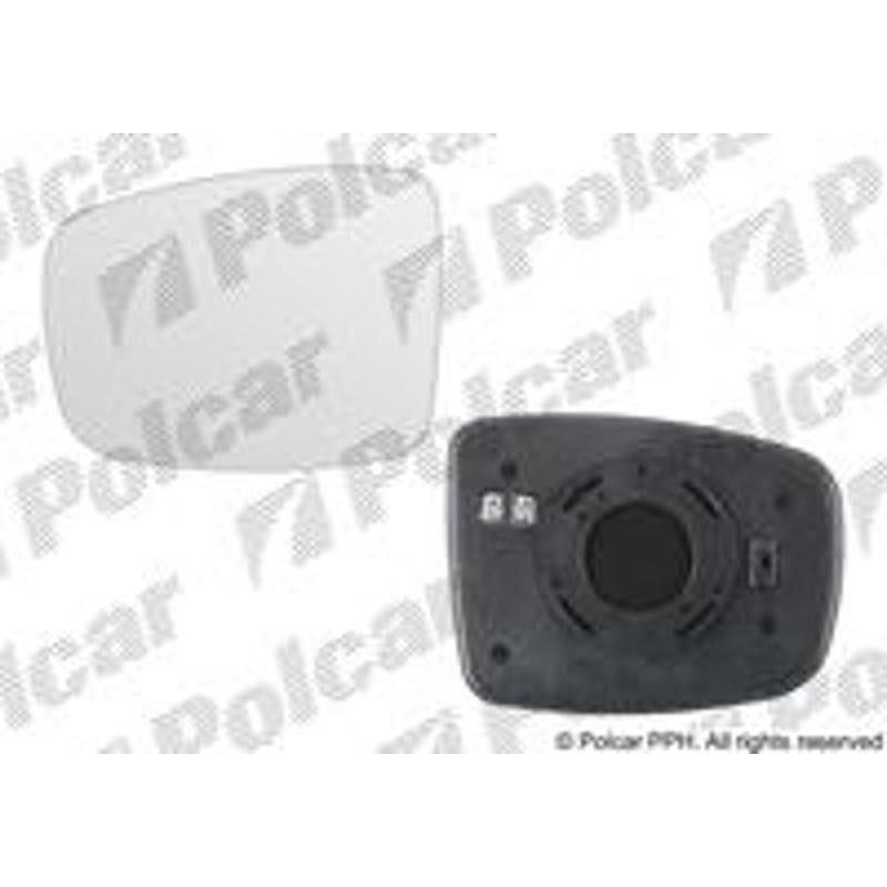 Sklo vonkajšieho zrkadla s držiakom - 4003545E - ľavý