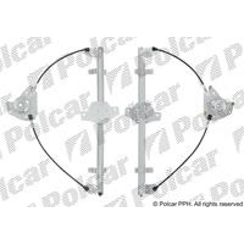 Mechanizmus stahovania okna el. bez motora - 4003PSG2 - predok