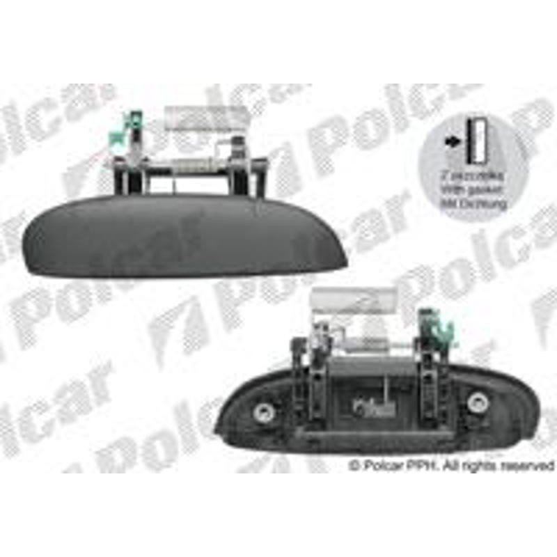 Vnútorná kľučka - 4003Z-44 - zadok