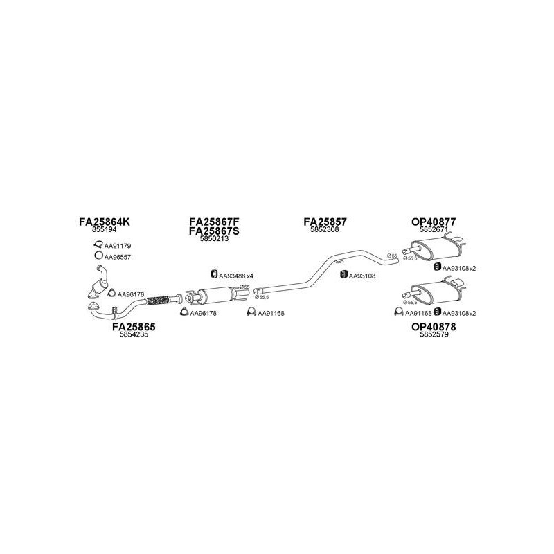 Predný nárazník - 400507