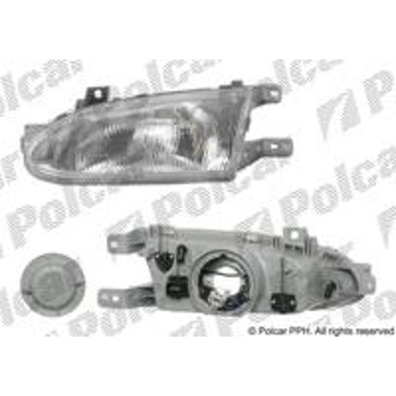 Hlavný reflektor - 400510-E - pravý