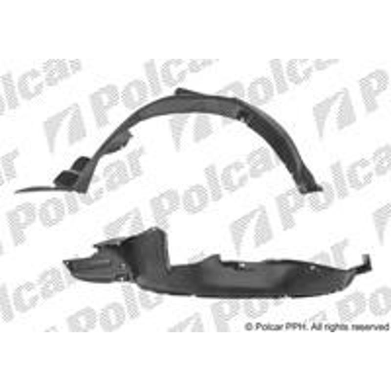 Podblatník (plast) - 4007FL2T - lavy