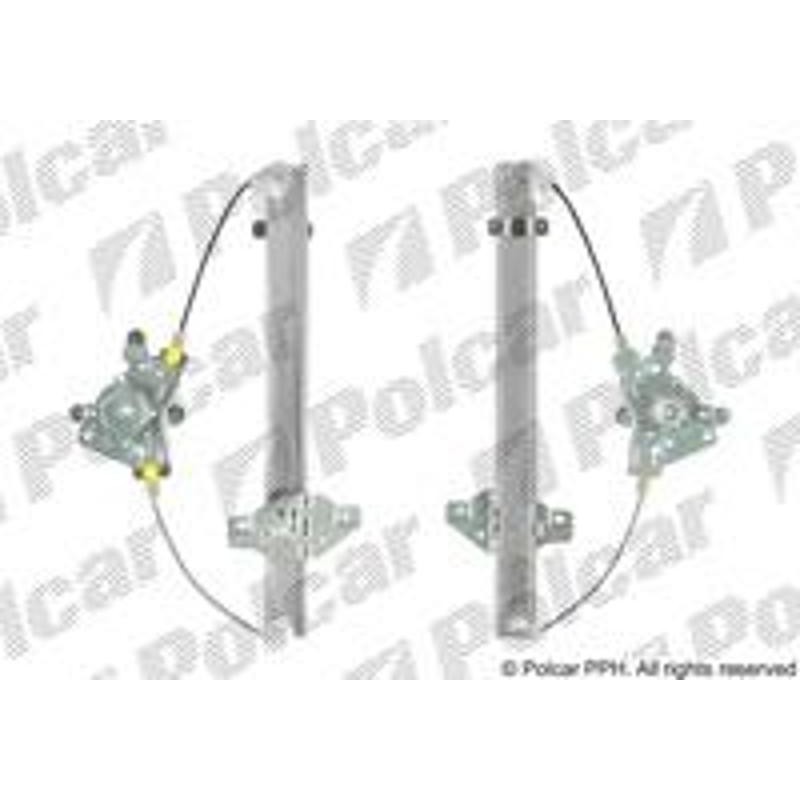Mechanizmus stahovania okna el. bez motora - 4007PSG8 - zadok
