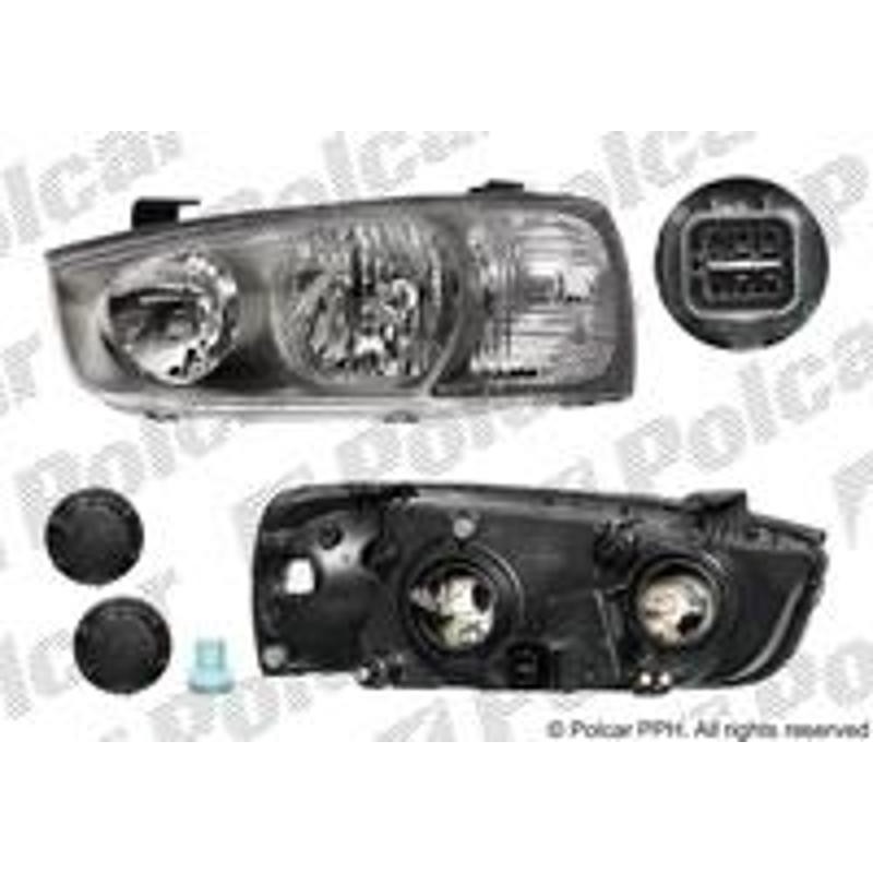 Hlavný reflektor - 401310-E - pravý