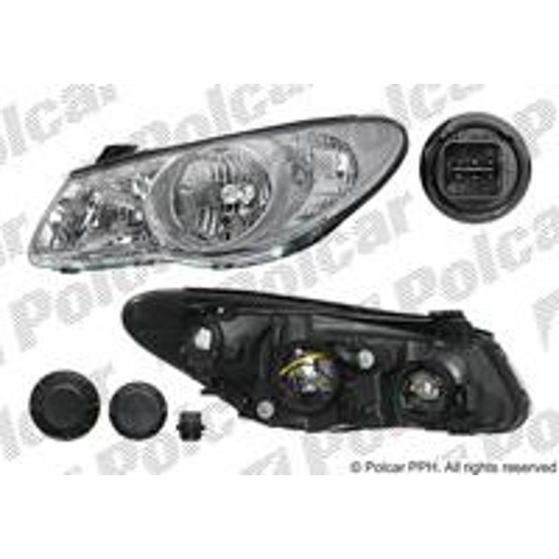 Hlavný reflektor - 401609-E - ľavý
