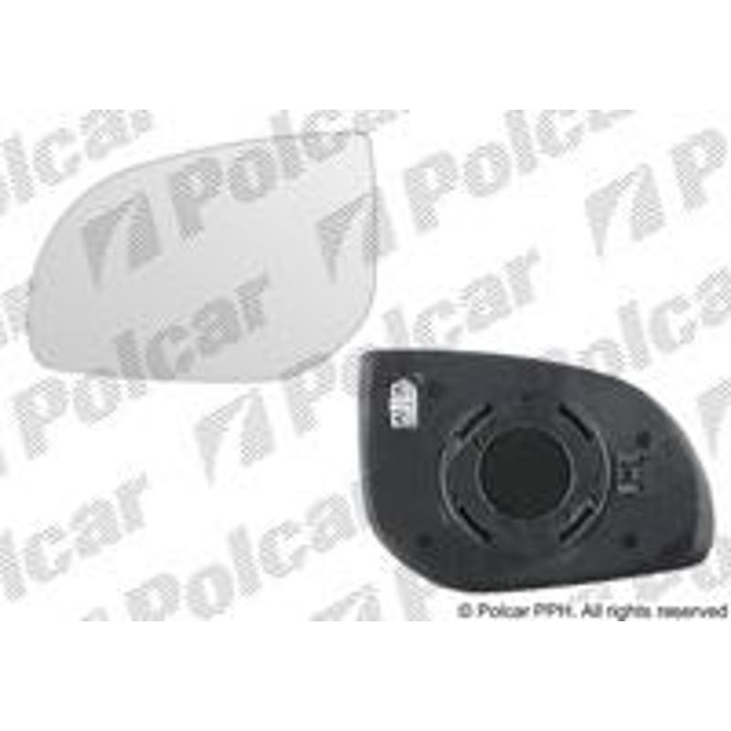 Sklo vonkajšieho zrkadla s držiakom - 4017545E - ľavý