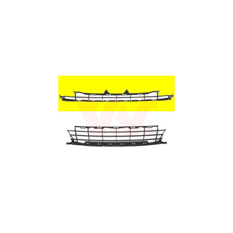 Vetracia mriežka v nárazníku - 4029598 - predne