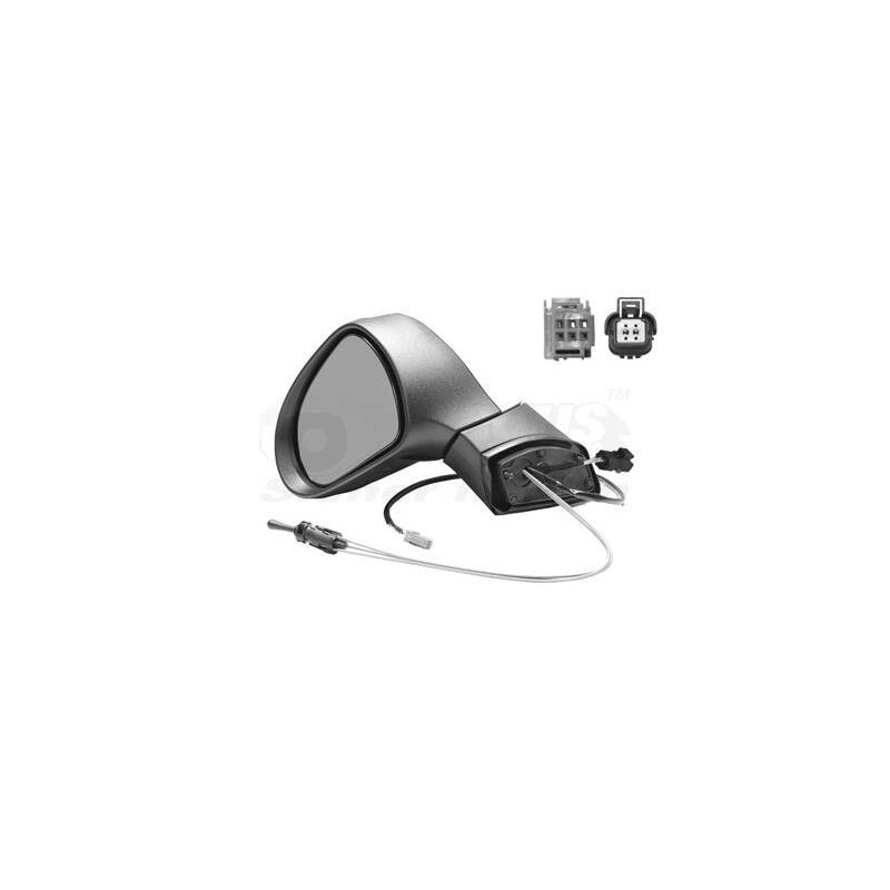 Vonkajšie spätné zrkadlo - 4029803 - vľavo