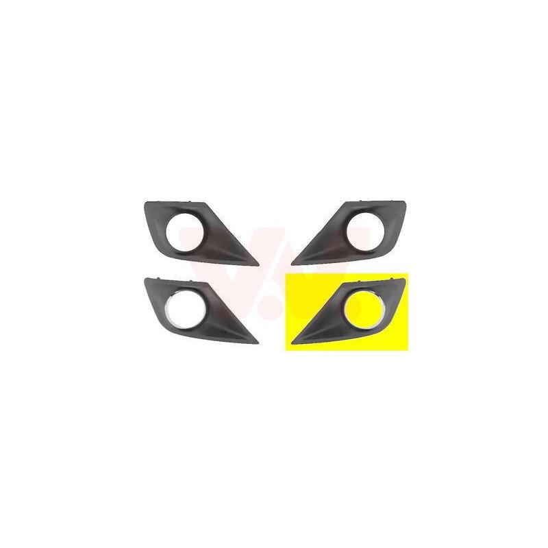 Vetracia mriežka v nárazníku - 4033595 - predné ľavé