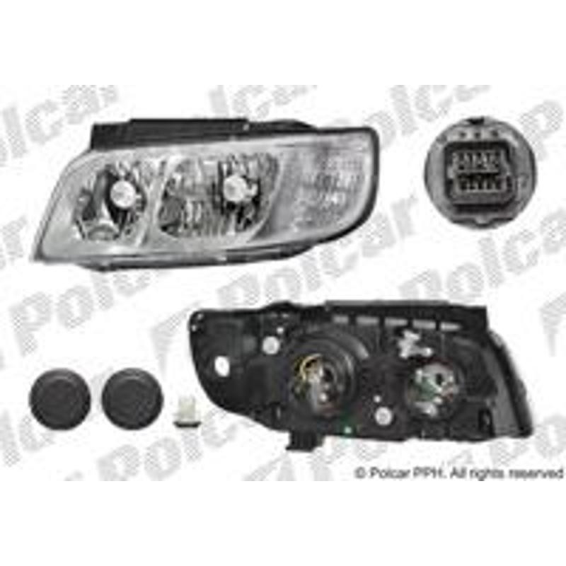 Hlavný reflektor - 403609-E - ľavý