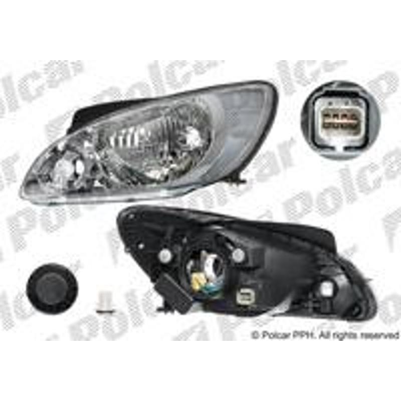 Hlavný reflektor - 404410-E - pravý