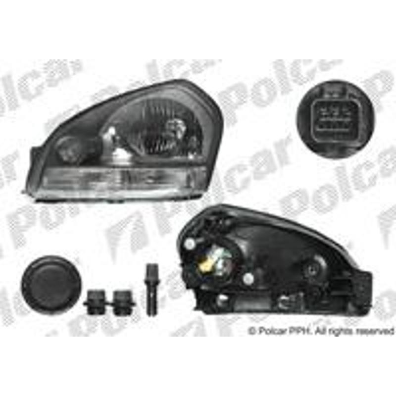 Hlavný reflektor - 404710-E - pravý