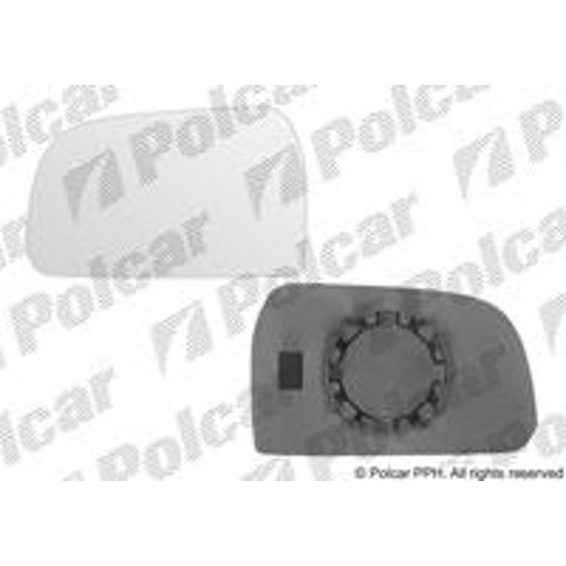 Sklo vonkajšieho zrkadla s držiakom - 4047553E - pravý