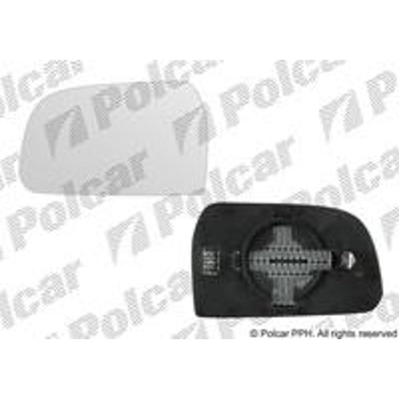 Sklo vonkajšieho zrkadla s držiakom - 4047554E - pravý