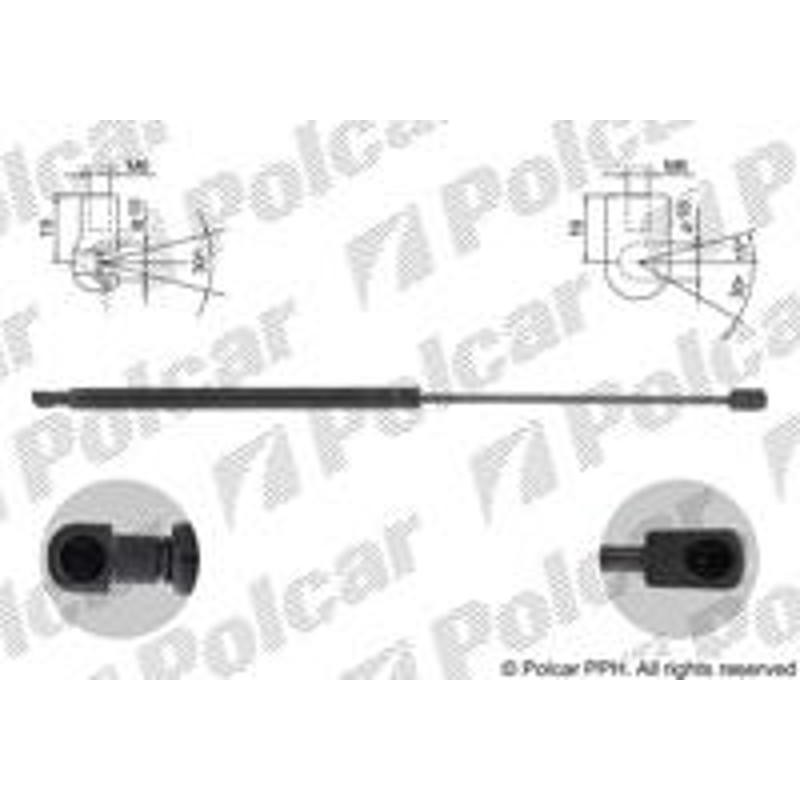 Plynová pružina - 4050AB1D - zadok