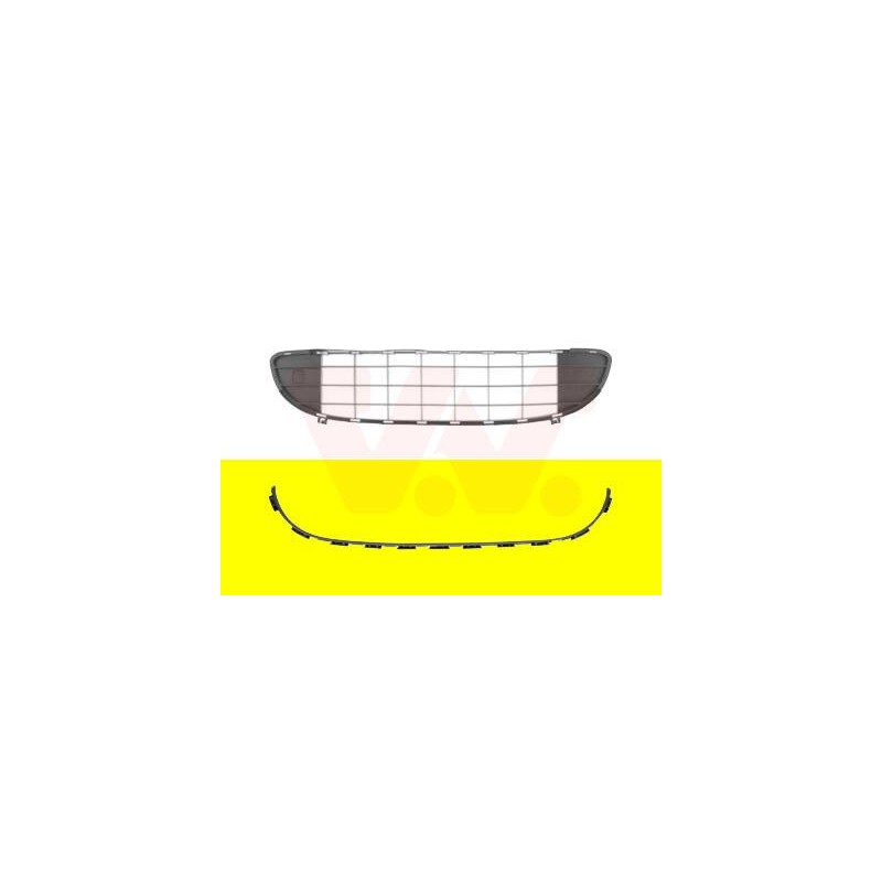 Ozdobná/ochranná lišta nárazníka - 4060480 - predne