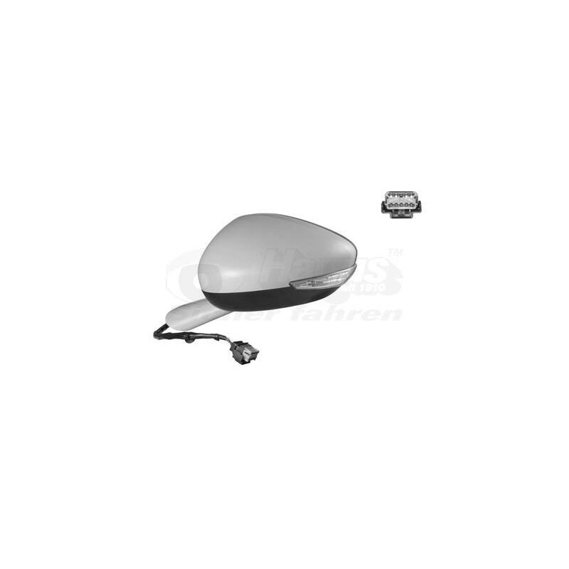 Vonkajšie spätné zrkadlo - 4068807 - vľavo