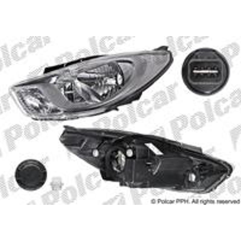 Hlavný reflektor - 40A1100E - pravý