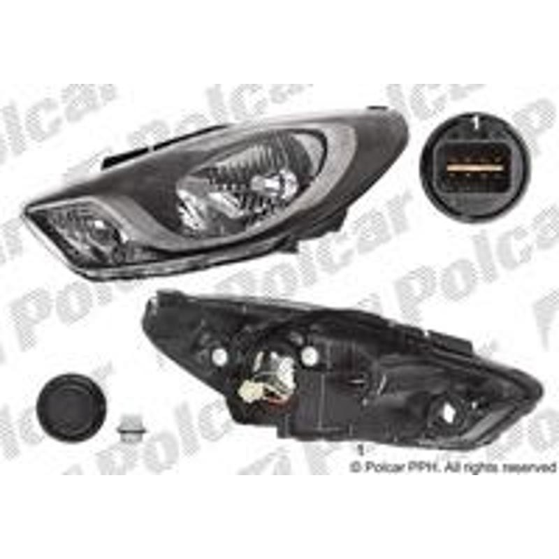 Hlavný reflektor - 40A1103E - pravý