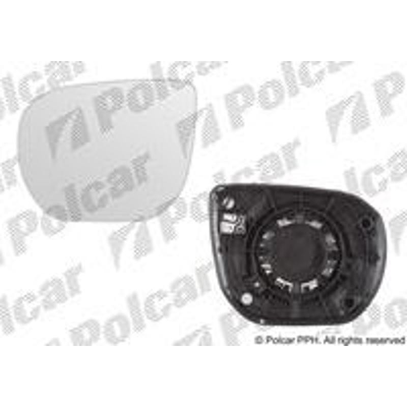 Sklo vonkajšieho zrkadla s držiakom - 40X1555E - pravý