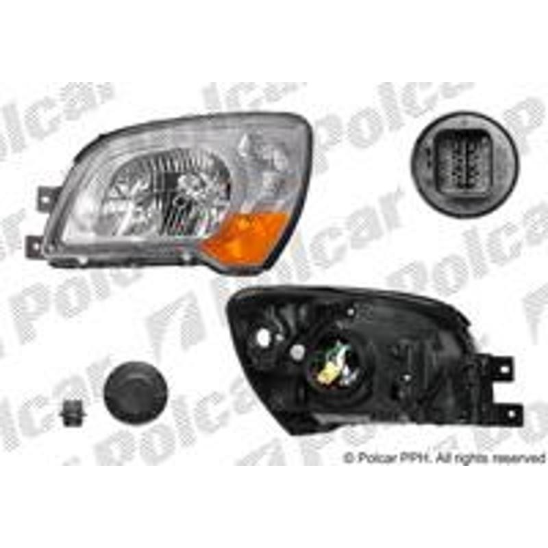 Hlavný reflektor - 4103103E - pravý