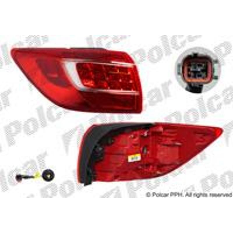 Zadné svetlo - 4104880E - pravý