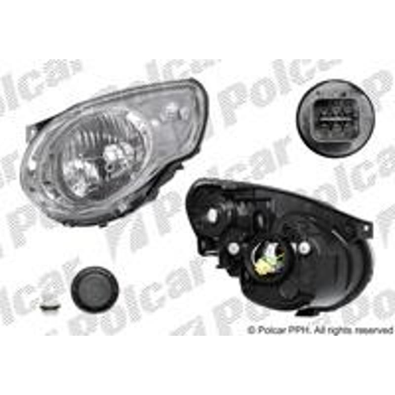 Hlavný reflektor - 410710-E - pravý