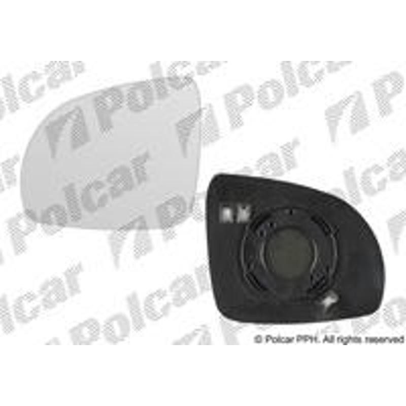 Sklo vonkajšieho zrkadla s držiakom - 4107554M - pravý