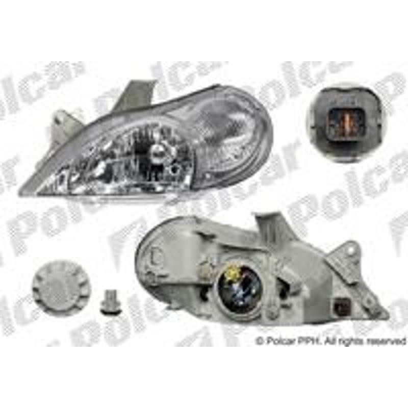 Hlavný reflektor - 411510-E - pravý