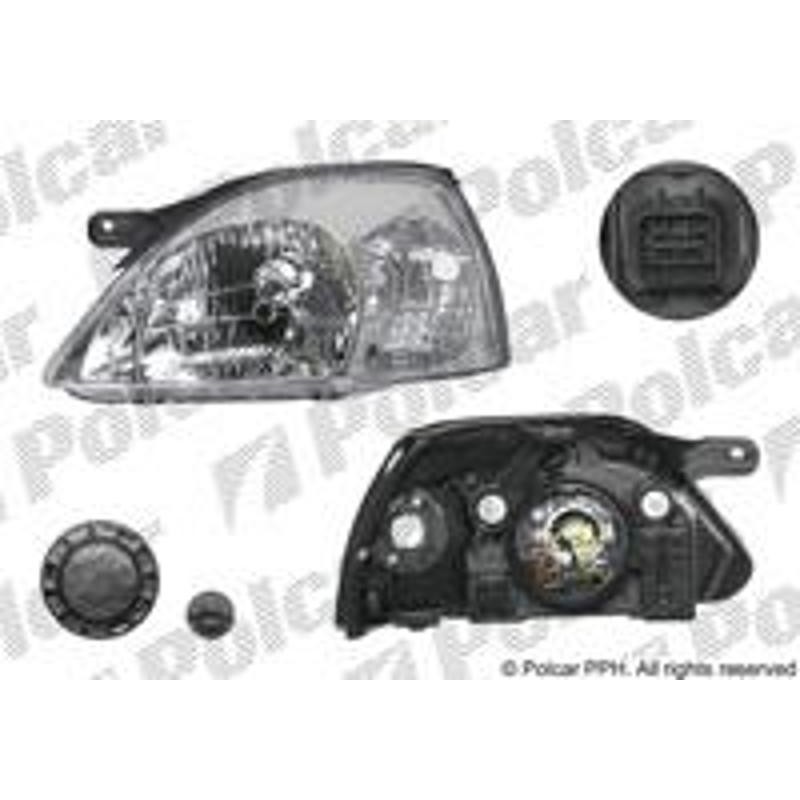 Hlavný reflektor - 4116091E - ľavý