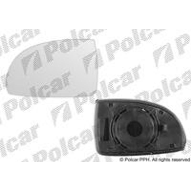 Sklo vonkajšieho zrkadla s držiakom - 4117554E - pravý