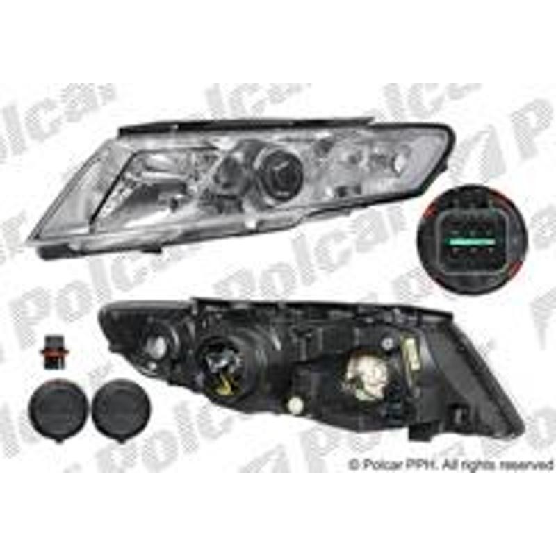 Hlavný reflektor - 413410-E - pravý