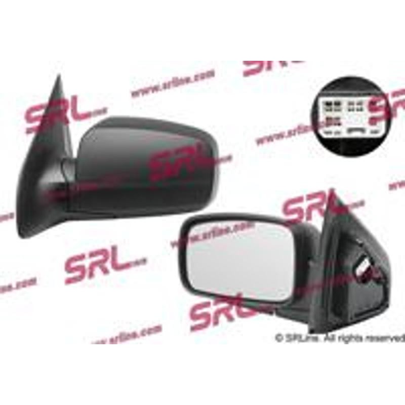 Vonkajšie zrkadlo - 4170525S - pravý