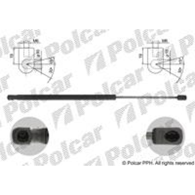 Plynová pružina - 4170ABD - zadok