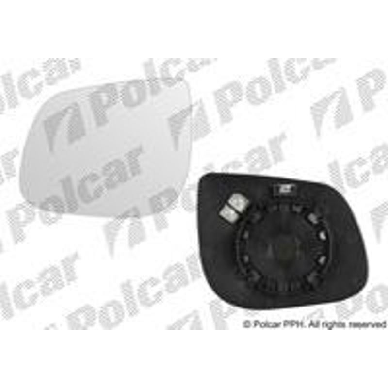 Sklo vonkajšieho zrkadla s držiakom - 41A1544M - ľavý