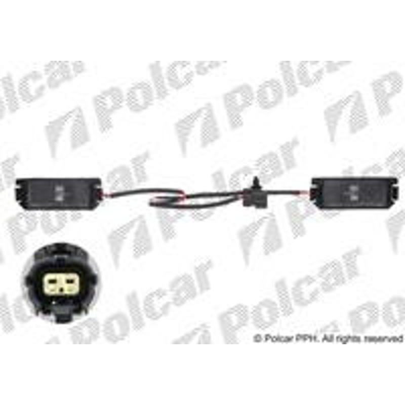 Svetlo na osvetlenie evidenčného čísla - 41A1959X - ľavý+pravý