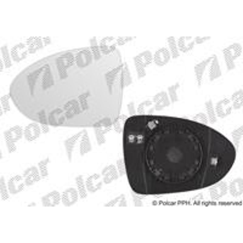 Sklo vonkajšieho zrkadla s držiakom - 41B1545M - ľavý