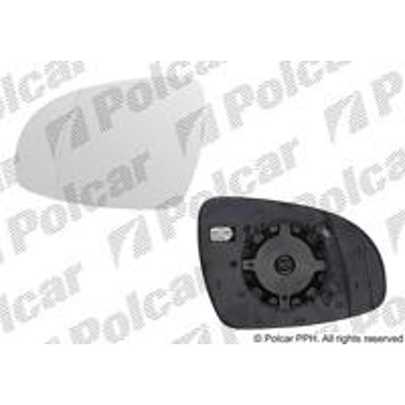 Sklo vonkajšieho zrkadla s držiakom - 41X1545E - ľavý